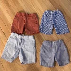 4 Pairs 3T Boys Shorts CrewCuts, Vineyard vines